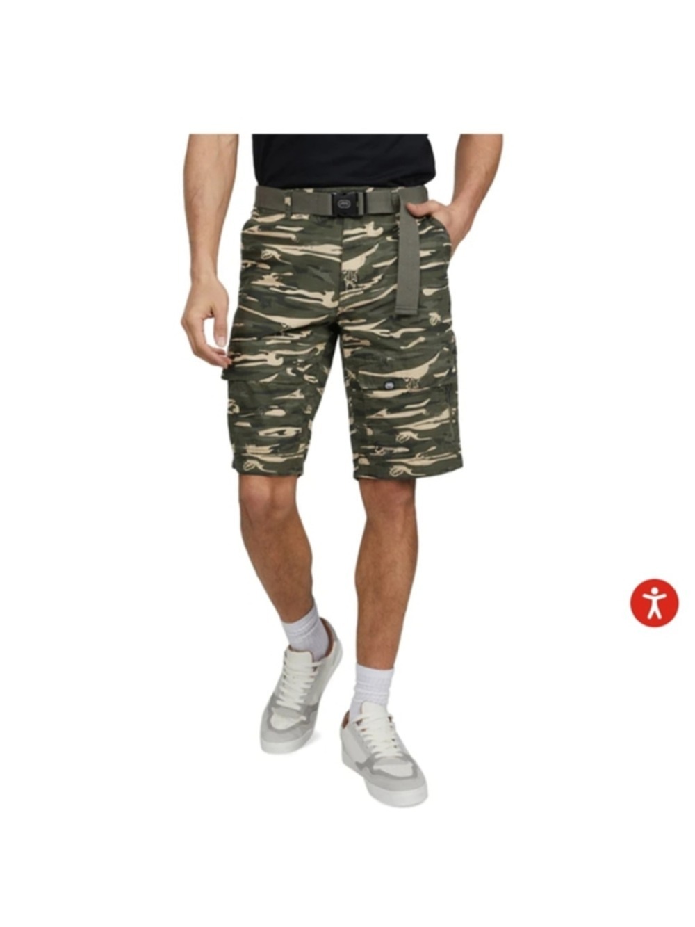 Ecko Unltd. Men's Twill Camo Cargo Shorts Size 40